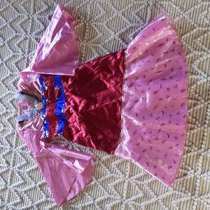 Disney Mulan Costume Dress Girls 5/6